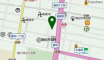 表示灯株式会社 高松支店の地図画像