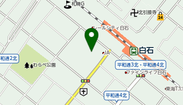 株式会社東海サービスセンター 札幌支社の地図画像