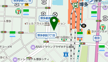 株式会社アルファスタッフ 福岡オフィスの地図画像