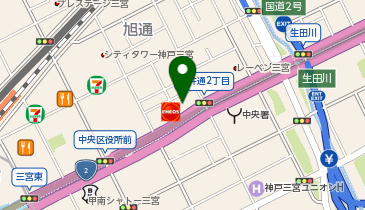 株式会社アルファスタッフ 神戸オフィスの地図画像