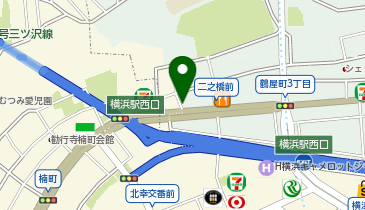 株式会社名晋 横浜採用営業所の地図画像