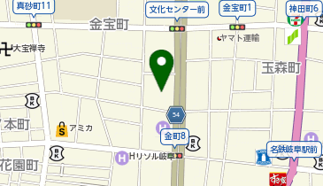 株式会社アーリー・バード 岐阜オフィスの地図画像