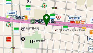 株式会社日本ビューティコーポレーション 大阪営業所の地図画像