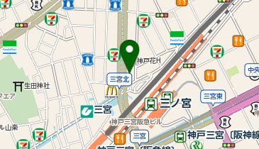株式会社エクシオジャパン 神戸支社の地図画像