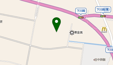 東金属株式会社 埼玉 第2工場の地図画像