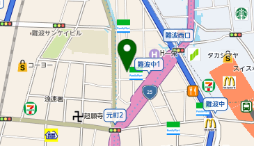 株式会社アサヒサービス 大阪支社の地図画像