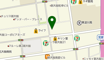 株式会社リプライス リプライス関西の地図画像