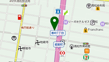 中央コンサルタンツ株式会社 高松事務所の地図画像