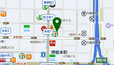 サンアプロ株式会社 大阪営業所の地図画像