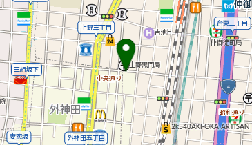 株式会社アイクス 東京外神田オフィスの地図画像