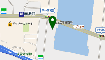 株式会社住之江工芸 南港倉庫の地図画像