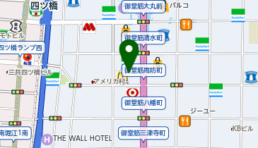 BRANU株式会社 大阪支店の地図画像