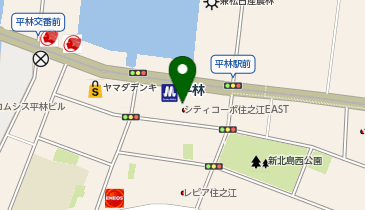 株式会社クリアティブ 大阪Officeの地図画像