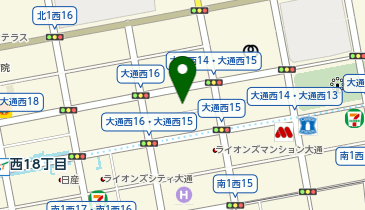 One人事株式会社 札幌支社の地図画像