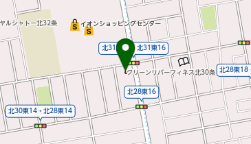 株式会社フィールドワーク 札幌事務所の地図画像