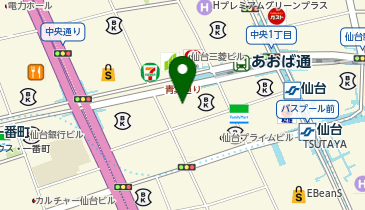 富士通フロンテック株式会社 東北支店の地図画像
