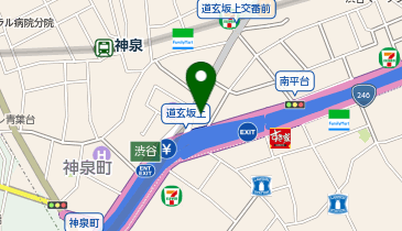 株式会社エス・ビルド 渋谷サテライトオフィスの地図画像