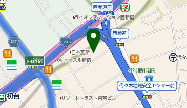 株式会社ブリッジ・メディア 映像事業部 撮影スタジオの地図画像