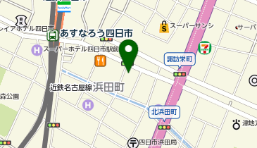 株式会社鈴鹿 四日市事務所の地図画像