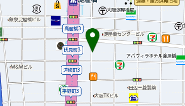 三菱UFJ人事サービス株式会社 大阪事業所の地図画像
