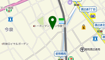 株式会社グラツィア 福岡支社の地図画像