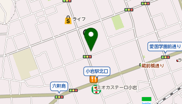 株式会社山口シネマ 西小岩事務所  事務総括本部の地図画像