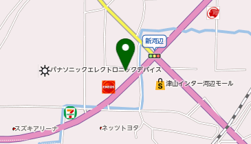 コムパス株式会社 津山営業所の地図画像