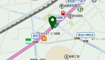 興南設計株式会社 コミュニケーション事業部〔倉敷オフィス〕の地図画像