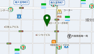 倉測建設コンサルタント株式会社 大阪支店の地図画像