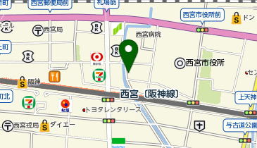株式会社西日本住宅サービス 阪神支店の地図画像