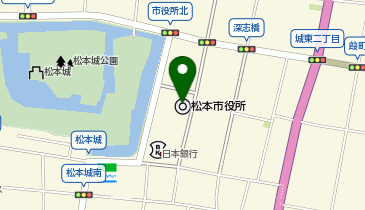 岡谷運輸株式会社 南松本営業所の地図画像