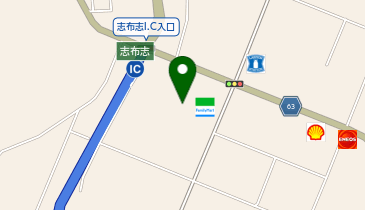志布志貨物海運株式会社 整備工場の地図画像