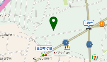 守口製函株式会社 仁和寺倉庫の地図画像
