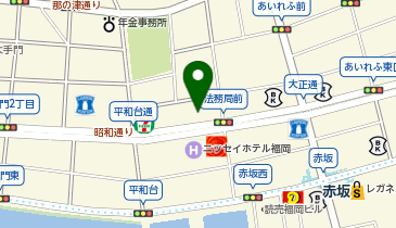 コロムビア・マーケティング株式会社 福岡の地図画像