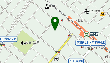 株式会社計画・環境建築 札幌事務所の地図画像