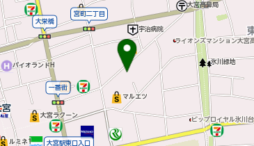 オリオンコンピュータ株式会社 大宮駅東口テストセンター 大宮事業所の地図画像