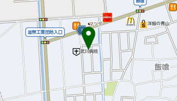 株式会社クレックス 甲府営業所の地図画像