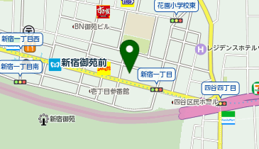株式会社サンクス 新宿営業所の地図画像