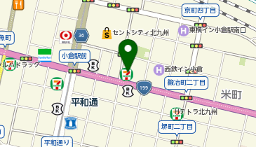 株式会社ワークポート 小倉オフィスの地図画像
