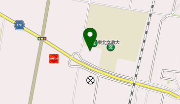 浜井電球工業株式会社 山形技術センターの地図画像