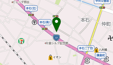 株式会社H4 熊谷オフィスの地図画像