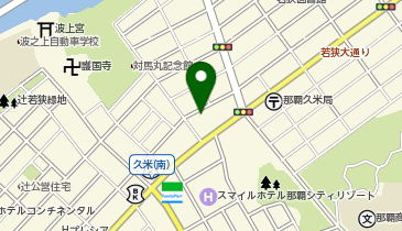 株式会社トライアングルクレスト 沖縄スタジオの地図画像