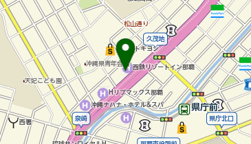 株式会社トライアングルクレスト 沖縄支社の地図画像