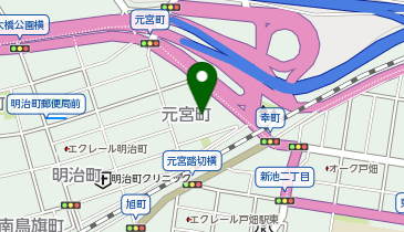 新日本警備保障株式会社 警備員待機所の地図画像