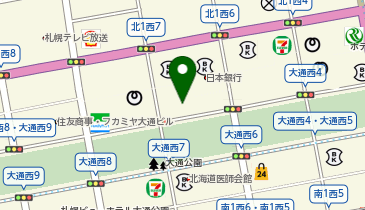 グロリア株式会社 札幌営業所の地図画像