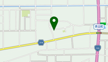 晃洋設計測量株式会社 群馬事業所の地図画像