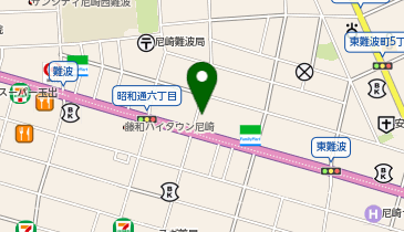 山崎建設株式会社 尼崎営業所の地図画像