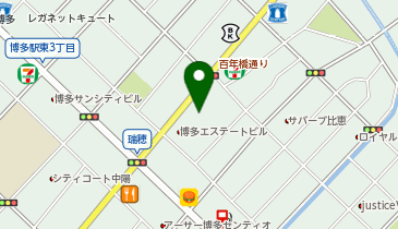 玉川水緑建設株式会社 福岡オフィスの地図画像