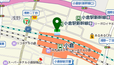 JR九州ビルマネジメント株式会社 北九州営業支店の地図画像