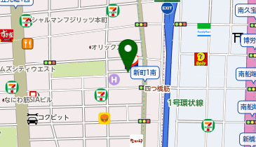 株式会社サンノーベル 大阪支店の地図画像